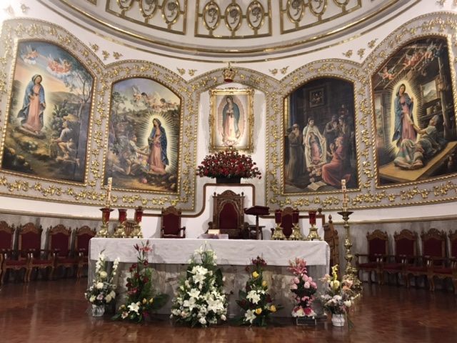 Celebración a la Virgen de Guadalupe en Pachuca