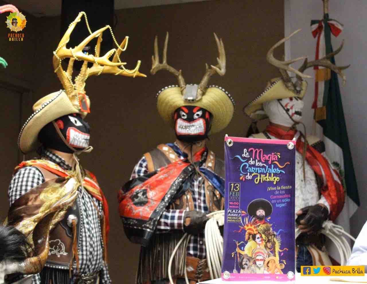 Más de 3 mil personas traerán la Magia de los Carnavales de Hidalgo