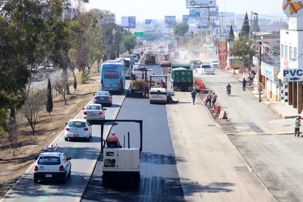 Cerrarán dos carriles de la México-Pachuca por obras