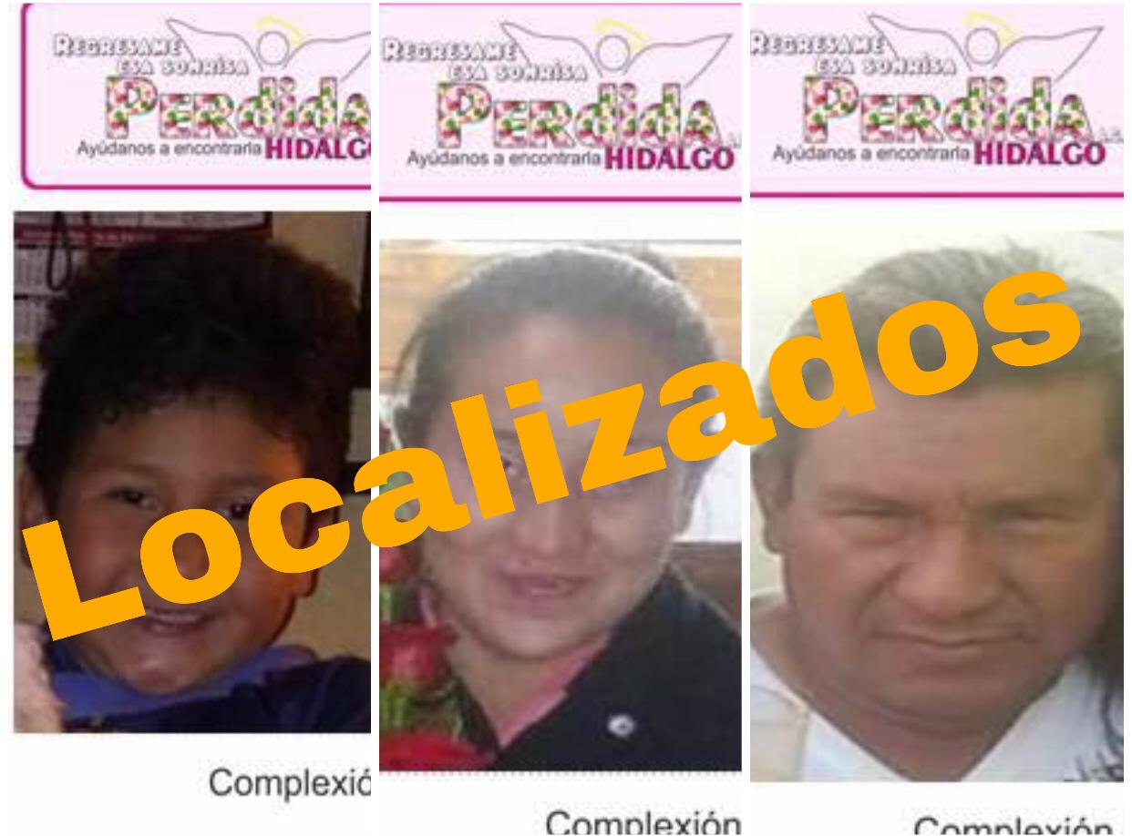 Encuentran a la familia que había sido reportada como no localizada