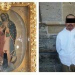 VIDEO Arroja piedras a Virgen de Guadalupe por no cumplirle un milagro