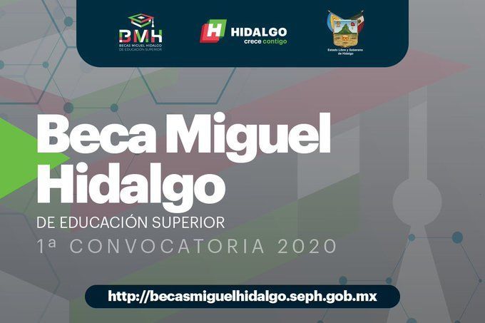 Abren convocatoria para becas Miguel Hidalgo de educación superior