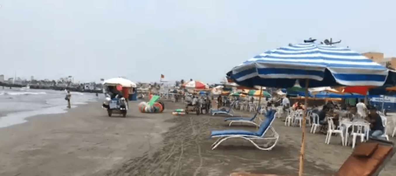 “El que se va a morir, se va a morir”: familia de Pachuca se va a playa de Veracruz