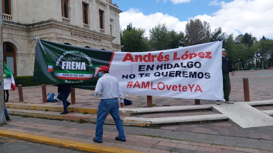 Convocan a una nueva caravana “anti AMLO” en Pachuca