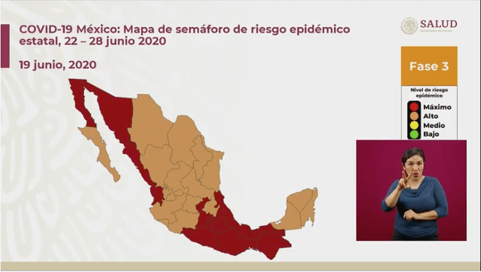 Hidalgo en semáforo naranja, anuncia Salud federal