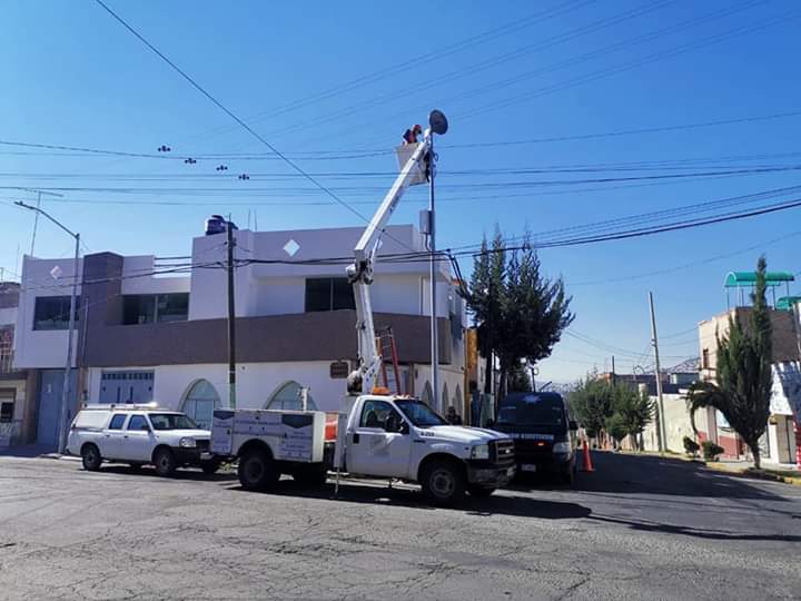 Instalan 10 puntos de monitoreo inteligente para videovigilancia en Pachuca