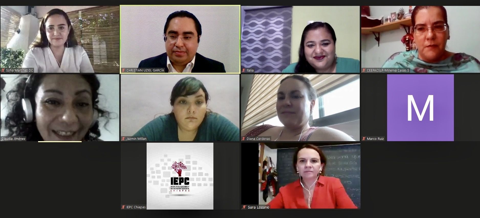 IEEH participa en Noveno Encuentro Nacional de Educación Cívica en modalidad virtual