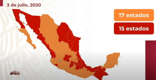 Hidalgo pasa a semáforo naranja; habría reapertura