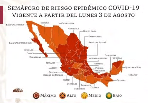 Se mantendrá Hidalgo en semáforo rojo por Covid-19