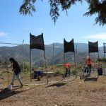 Implementan captadores de niebla como suministro de agua en la Ruta Arqueológica Minera