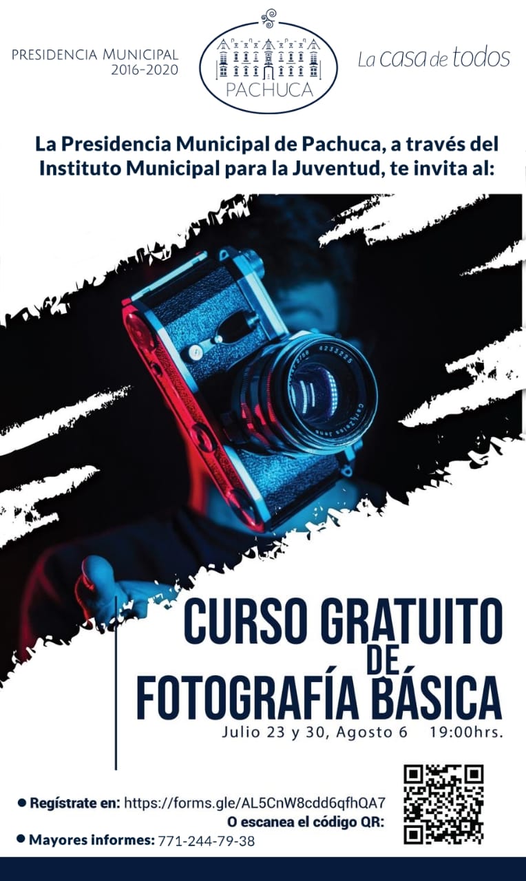 Invitan a pachuqueños a participar en taller gratuito de fotografía