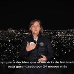 Garantiza alcaldesa servicio de luminarias en Pachuca