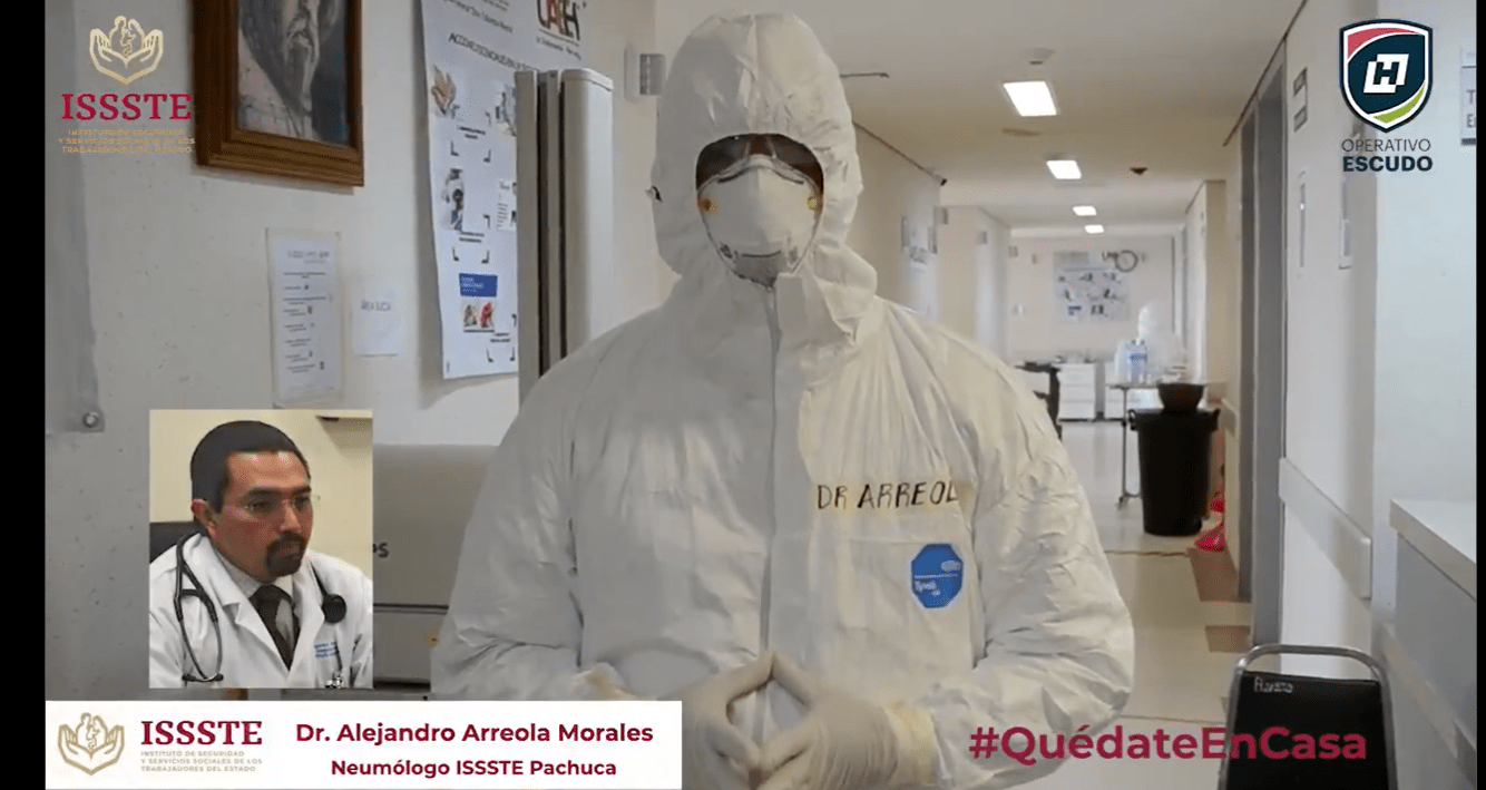 Recibe médico del ISSSTE Pachuca condecoración Miguel Hidalgo