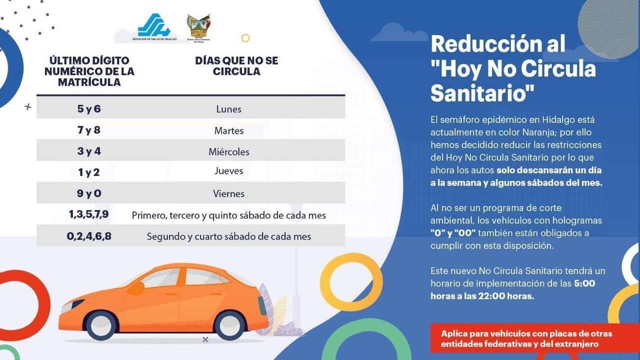 hoy no circula en Hidalgo