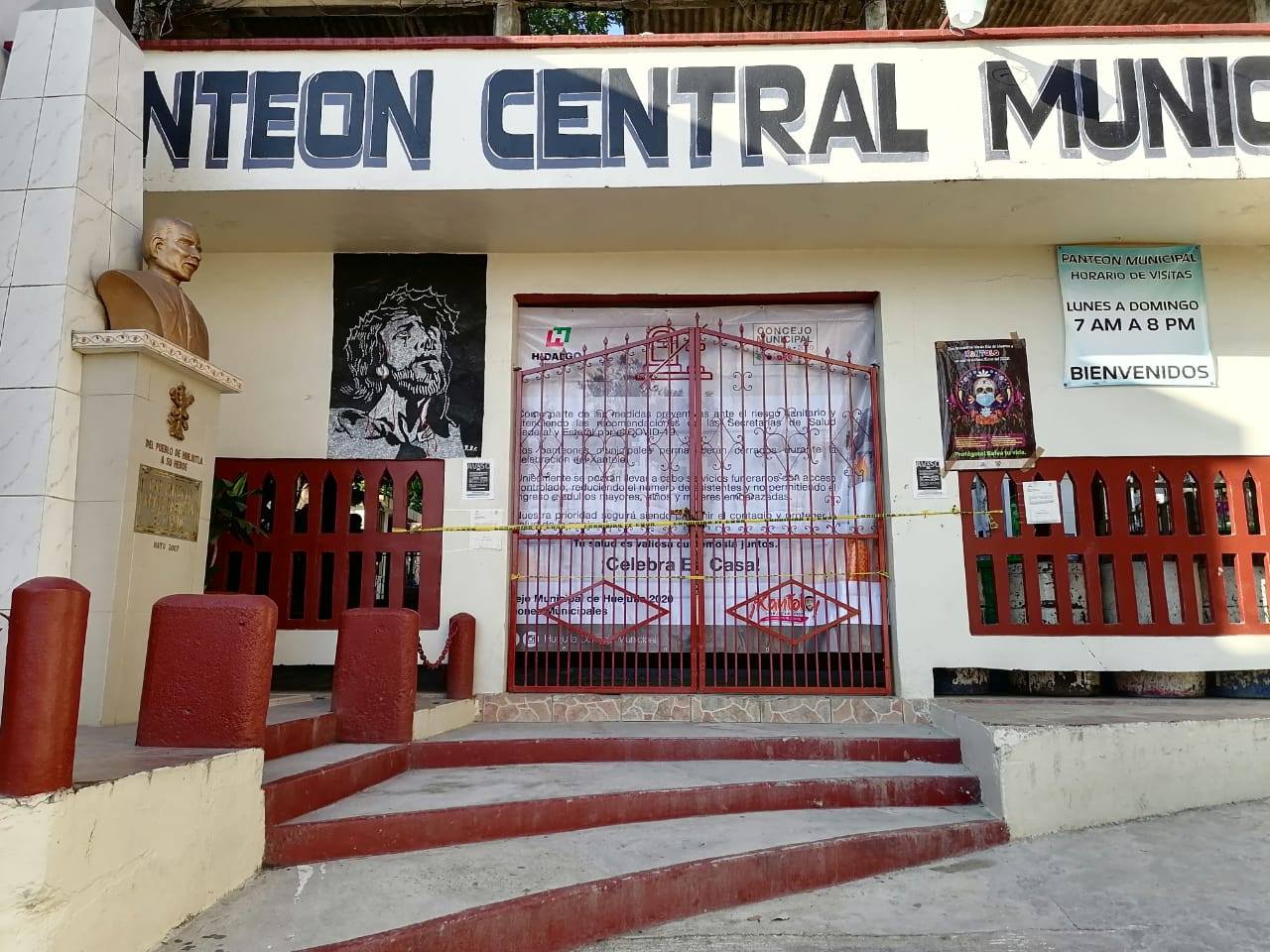 Panteones de Huejutla permanecerán cerrados durante día de muertos