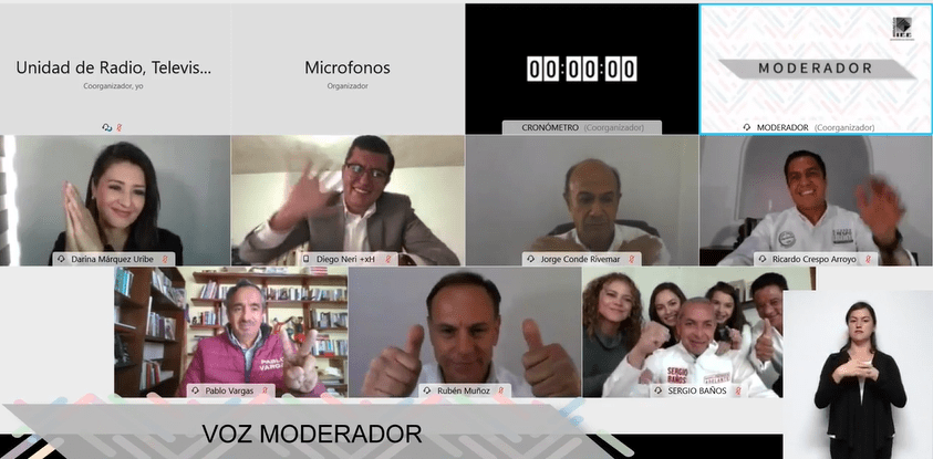 Así se vivió el debate entre los candidatos a la presidencia municipal de Pachuca