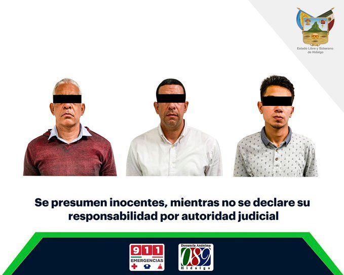 Detienen a tres venezolanos con tarjetas bancarias en Pachuca