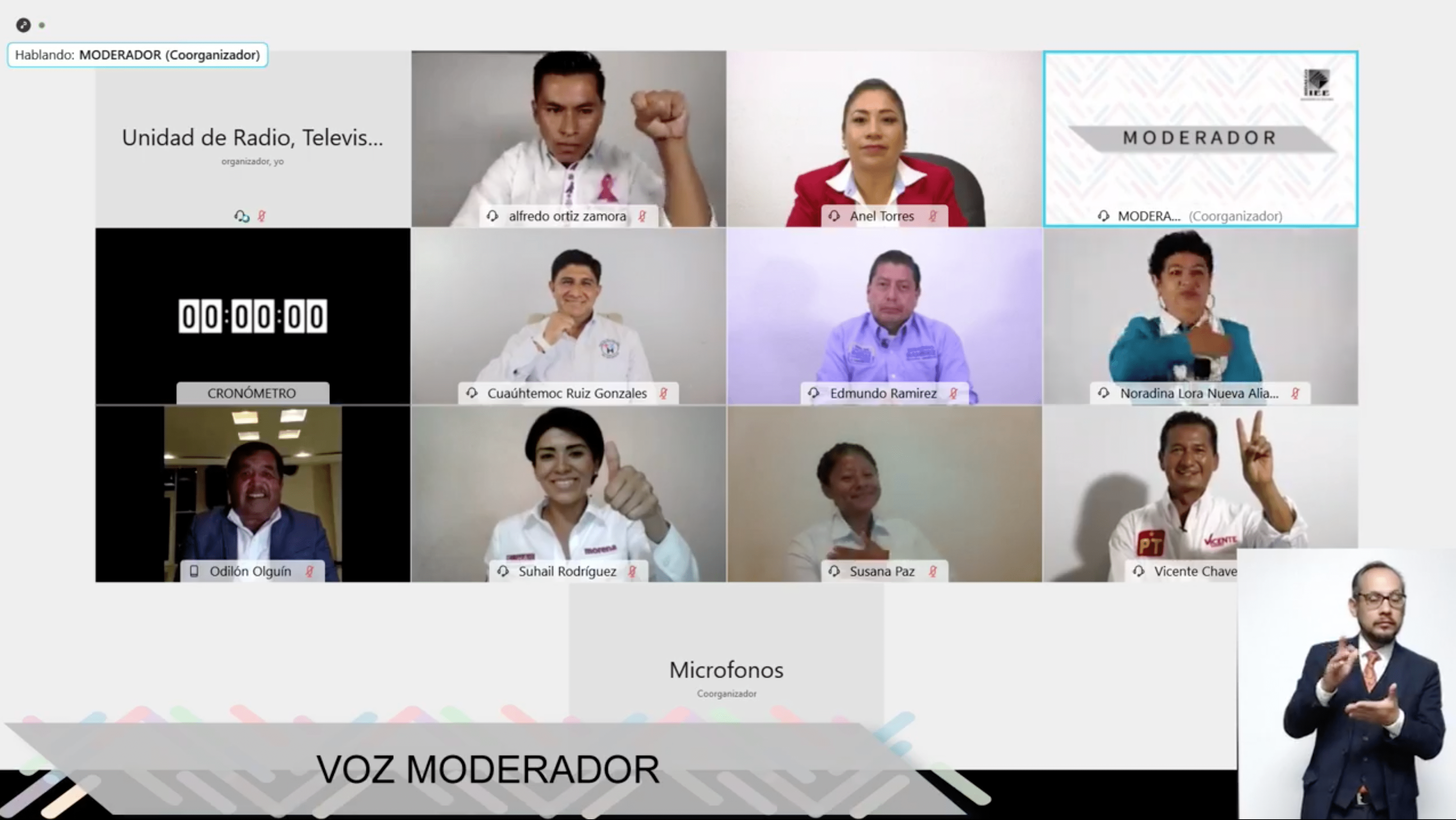 IEEH concluye 83 #DebatesPorHidalgo2020, resta 1