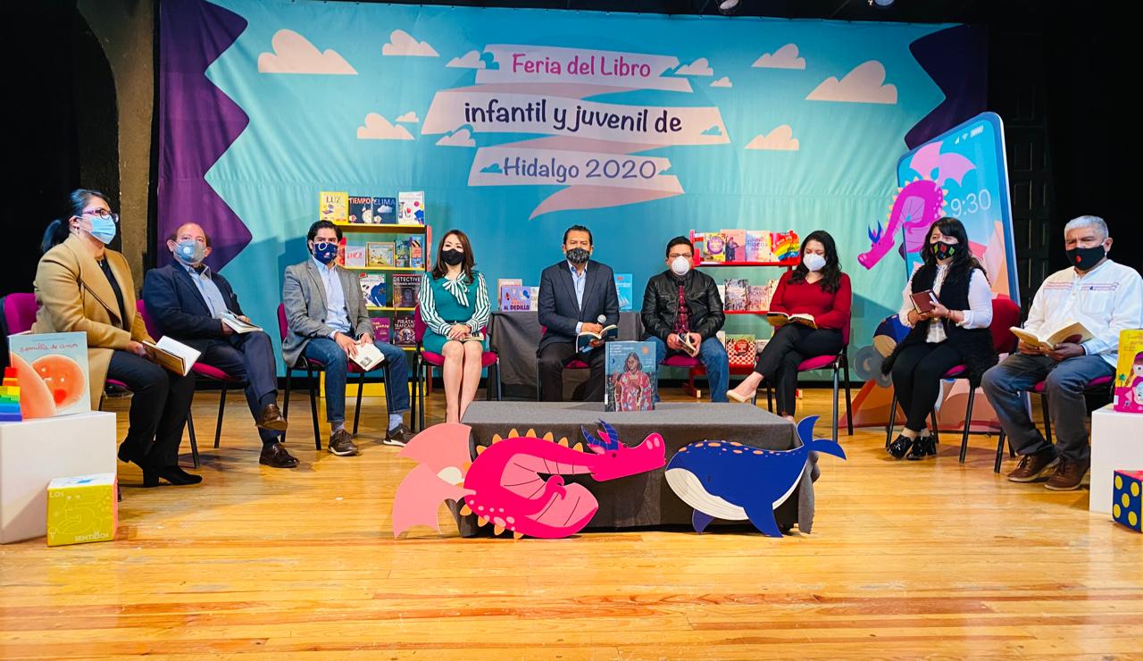 Inicia la Feria del Libro Infantil y Juvenil en Hidalgo 2020