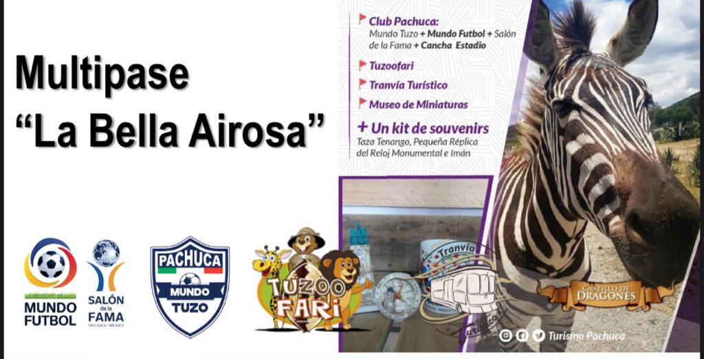 Presentan Multipase La Bella Airosa, para conocer Pachuca