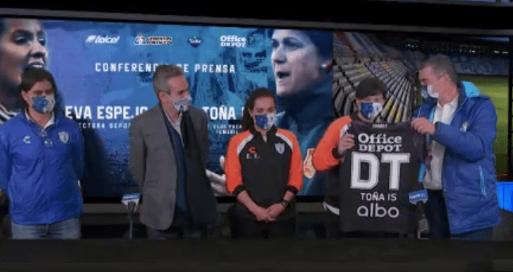 Toña Is quiere llevar a Pachuca femenil a la elite mundial