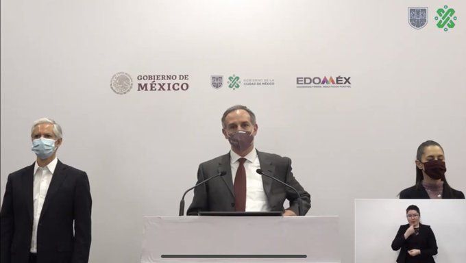 Anuncian cierre de actividades no esenciales en CDMX y Edomex desde mañana