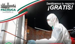 Sanitizarán gratis negocios de Pachuca: así pueden participar