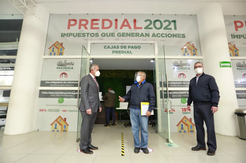 Ofrecen descuentos en el pago del Predial 2021 en Pachuca
