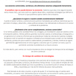 Carta abierta de las industrias de Comercio, Turismo y Alimentos de Hidalgo