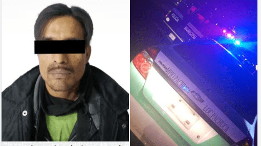Detienen a dos sujetos por robar un taxi en Pachuca