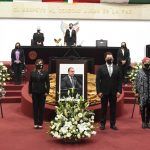Rinden homenaje a José Luis Muñoz Soto, diputado fallecido por Covid