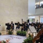 Este viernes, el Hospital del ISSSTE en Pachuca fue sede de una gala sinfónica titulada “Homenaje a los héroes sanitarios y a las víctimas de la pandemia por Covid-19".