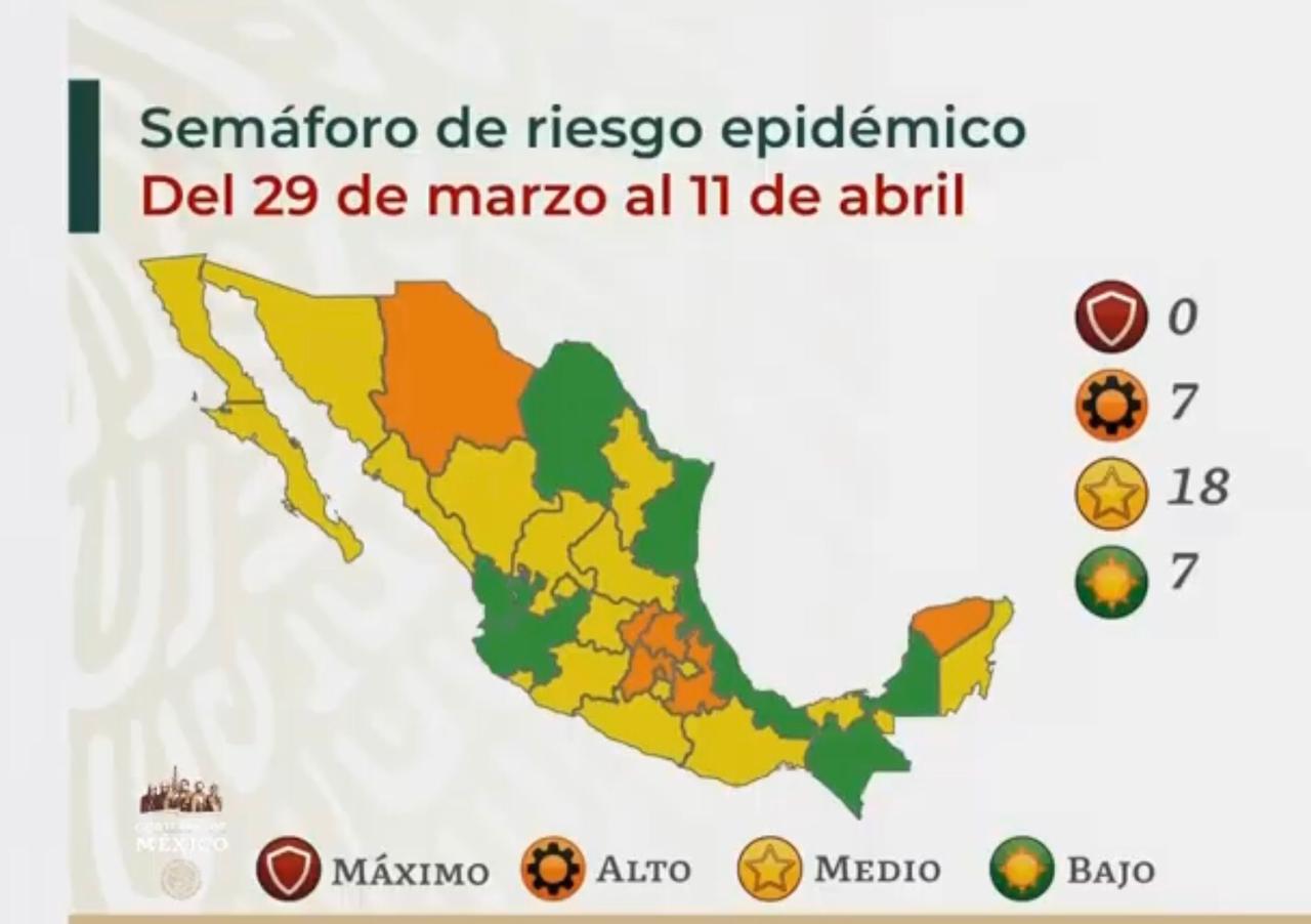 Regresa Hidalgo a semáforo naranja para vacaciones de Semana Santa