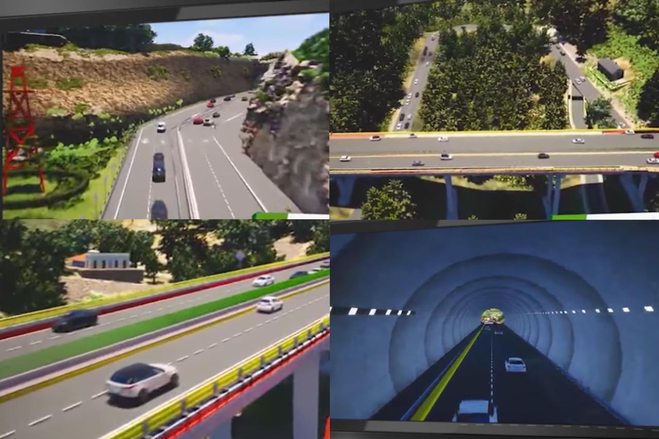 Así será la carretera de cuota Real del Monte-Huasca