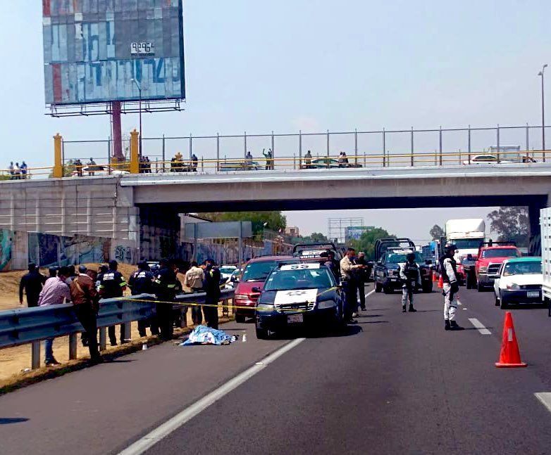 Balacera en la México-Pachuca: matan a un policía