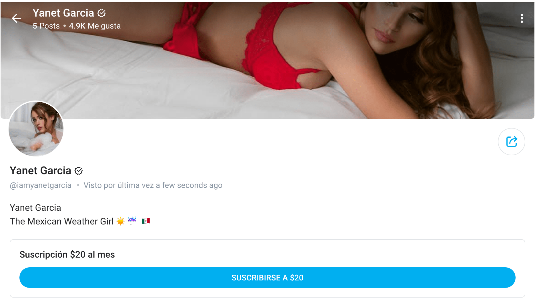El Chismecito: Yanet García abre su OnlyFans