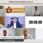 IEEH realiza Debate por la Diputación Local del Distrito 11 Tulancingo de Bravo