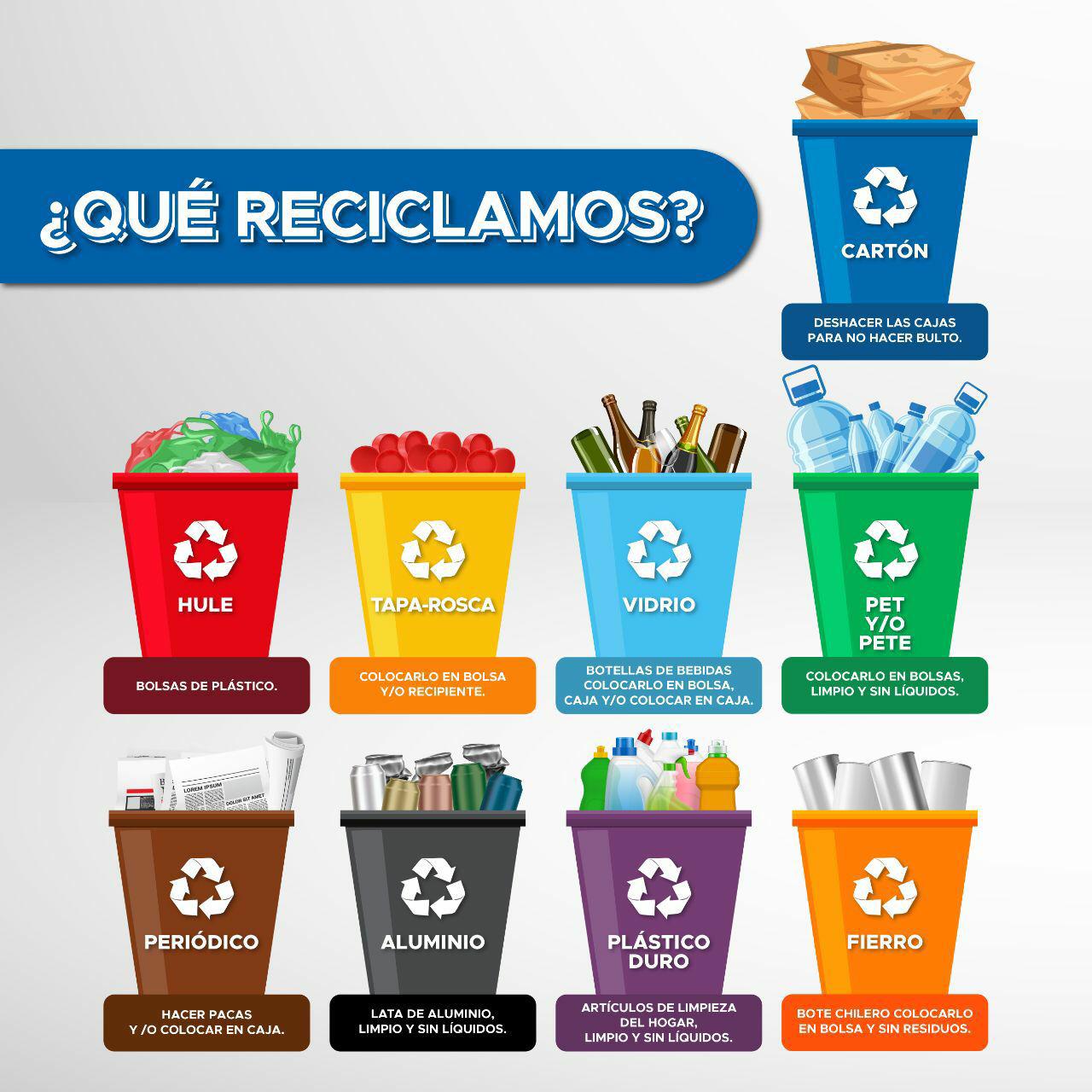 Instalará DIF Mineral de la Reforma contenedores de reciclaje para AMANC
