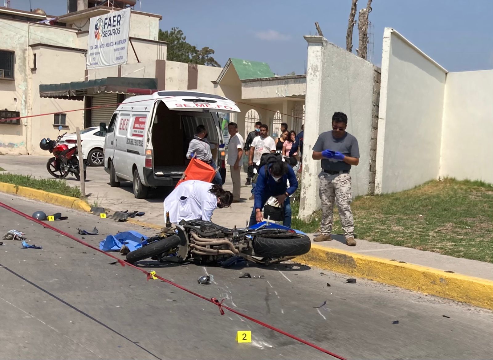 Fallece motociclista en el G. Bonfil; huye camioneta