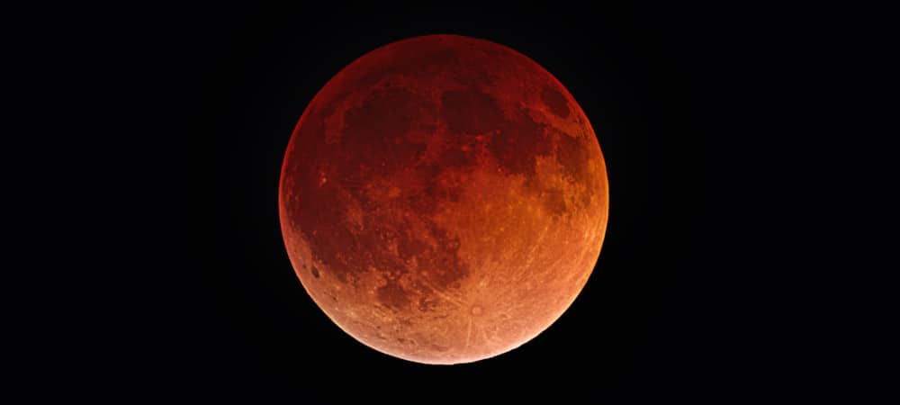 Eclipse lunar: la Luna de sangre se verá durante mayo