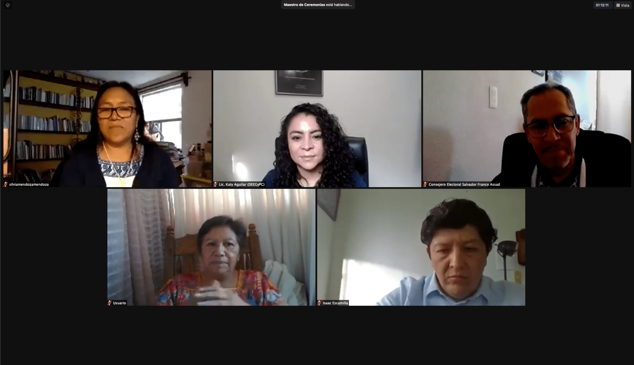 Concluye IEEH Ciclo de Webinars: Rumbo al 6 de junio