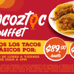 No te puedes perder el único buffet de tacos en Pachuca