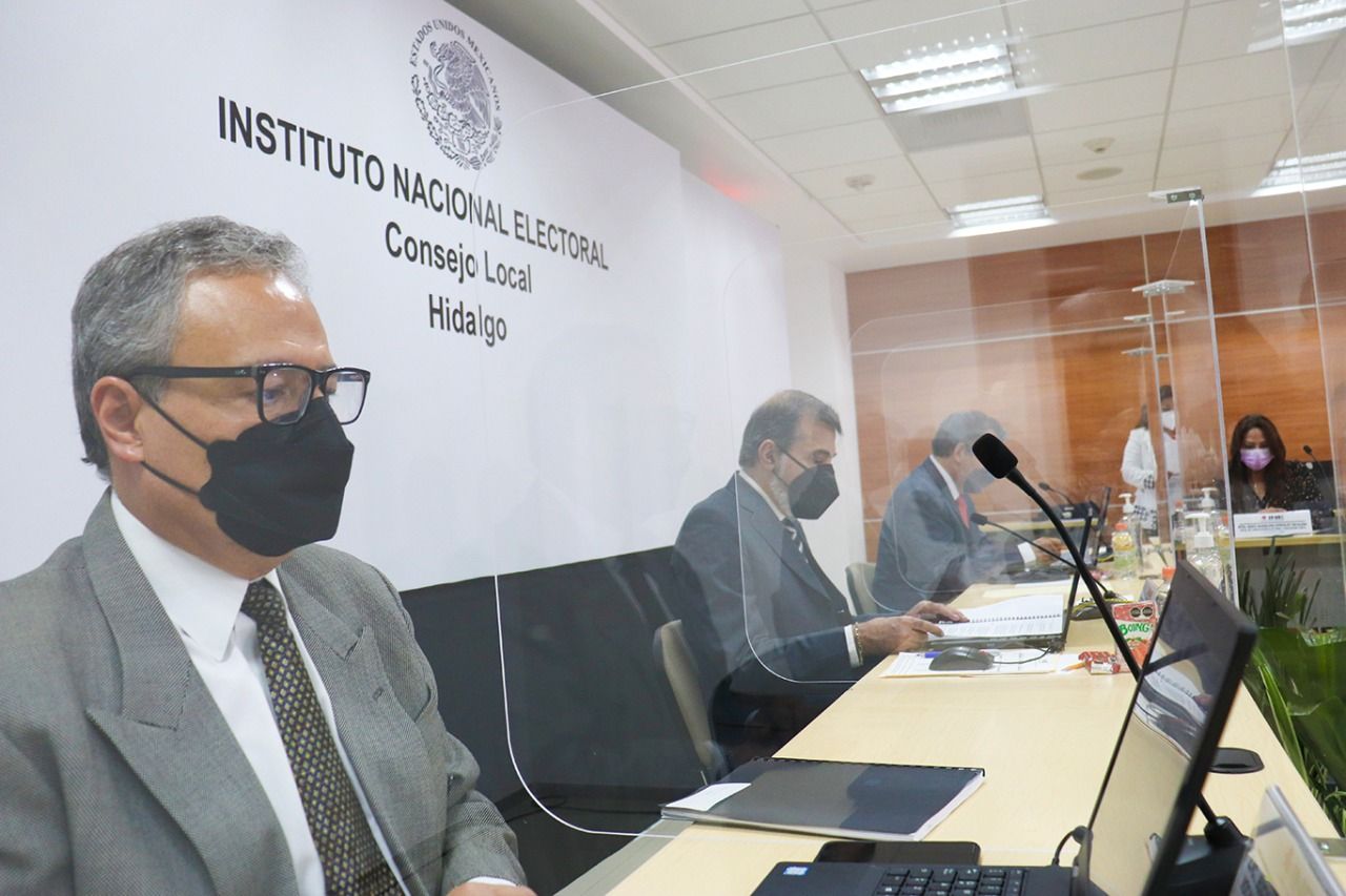 Inicia INE Hidalgo Sesión permanente de Consejo Local