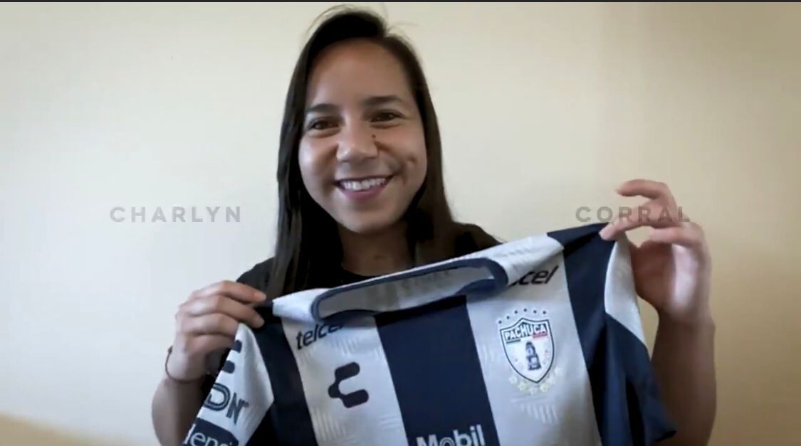 Anuncian Tuzas del Pachuca a Charlyn Corral como su nueva delantera