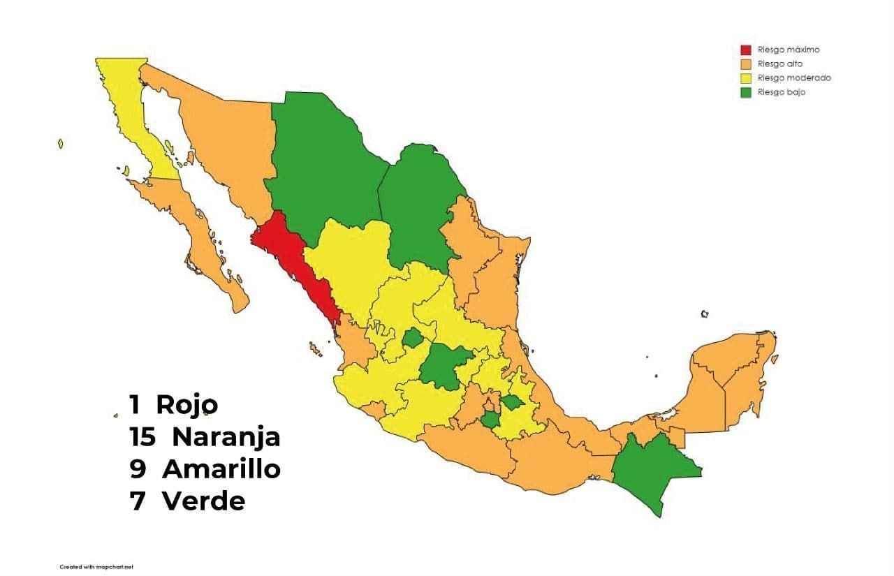 Pasaría Hidalgo a naranja en nuevo semáforo Covid