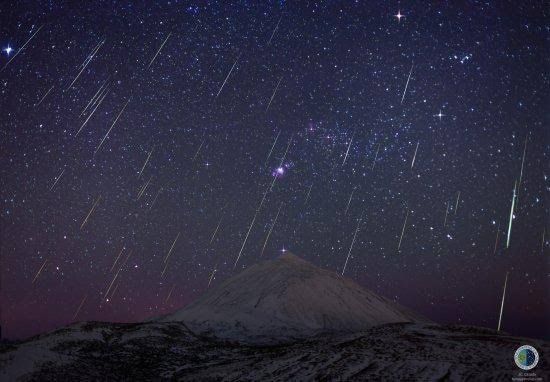 No te pierdas la lluvia de estrellas y la Luna azul
