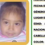 Buscan a Ayla Danae Rosales, de dos años, en Pachuca