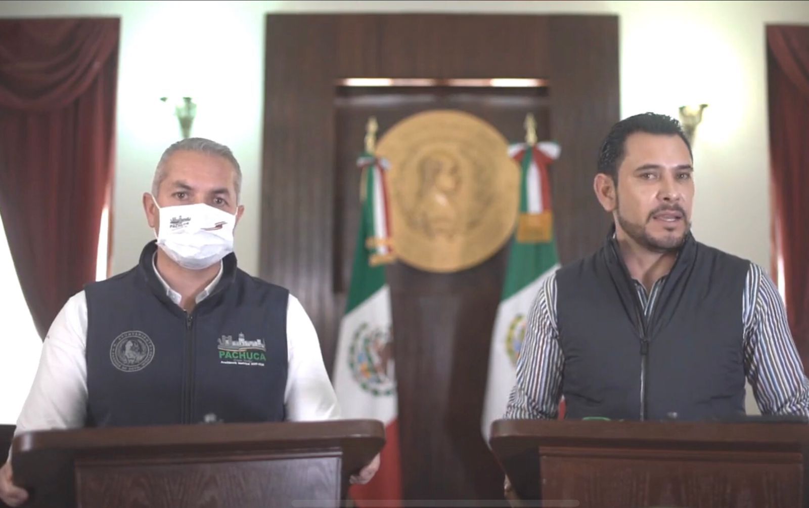 “Queremos que estas medidas no sean forzosas”, alcaldes de Pachuca y Mineral