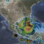 Avanza Grace por el centro de México, ahora como tormenta tropical