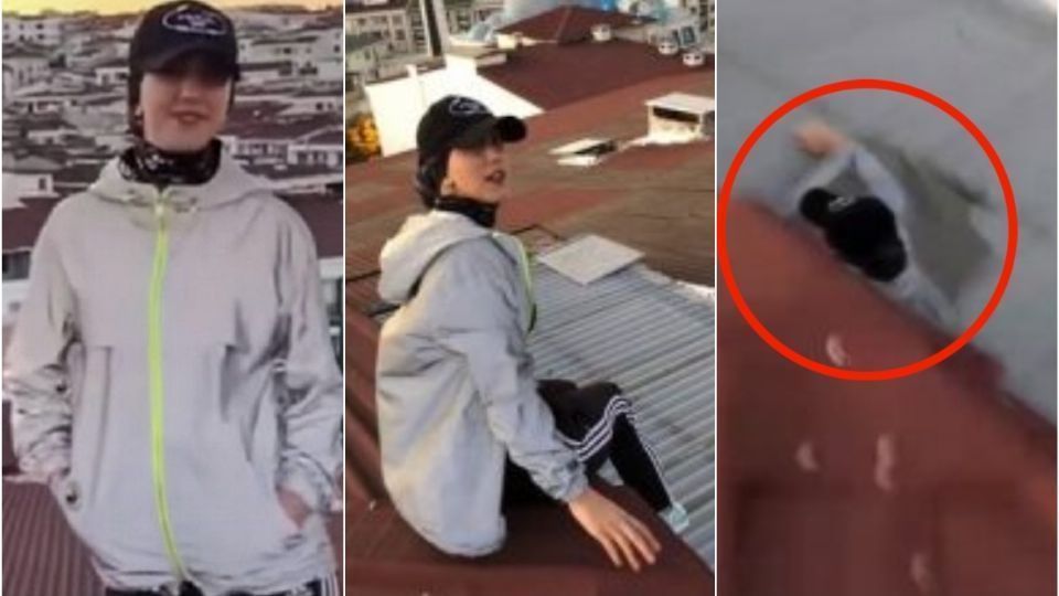 Joven influencer fallece al estar grabando y caer de techo a 50 metros